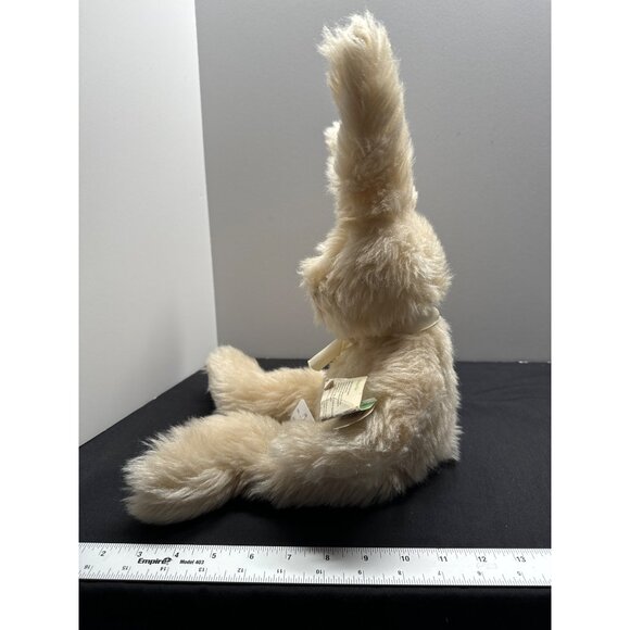 Vintage Russ "Magnolia" Plush Cream Bunny Rabbit With Bow - Picture 4 of 10